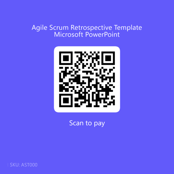 Stripe QR code to purchase the 1-page template.