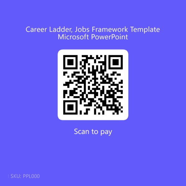 Stripe pay code to purchase the Career Ladder Jobs Framework Template.