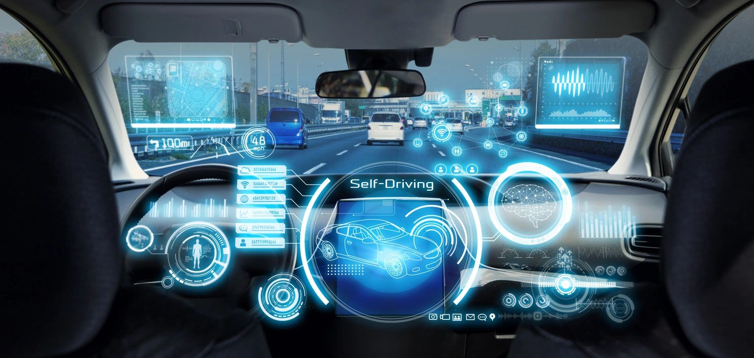 AI Autonomous vehicle self-driving cars.