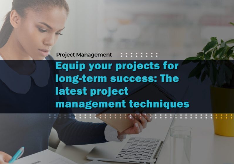 Learn about the latest project management techniques.